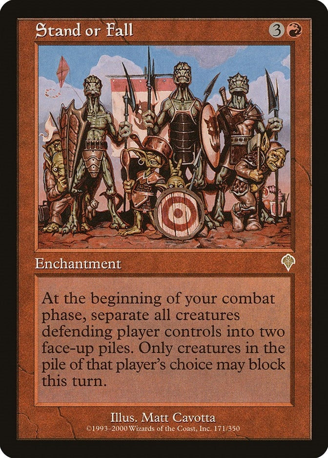 Image for Stand or Fall (Invasion) (171) - Magic: The Gathering