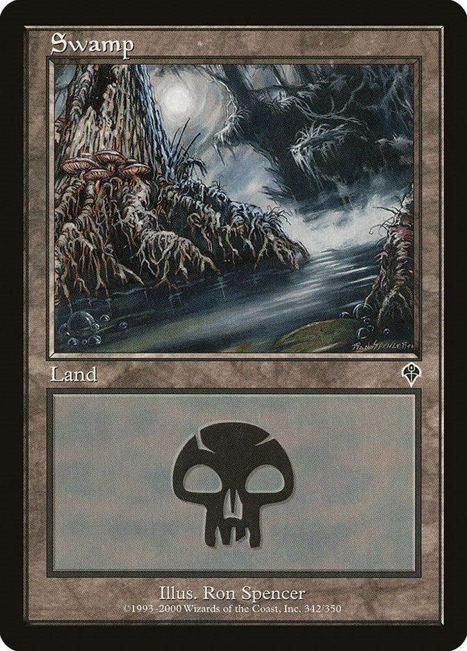 Image for Swamp (342) (Invasion) (342) - Magic: The Gathering