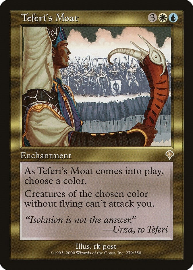 Image for Teferi's Moat (Invasion) (279) - Magic: The Gathering