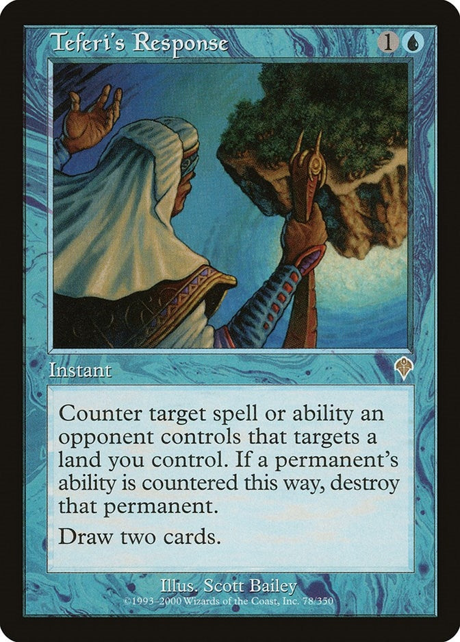 Image for Teferi's Response (Invasion) (78) - Magic: The Gathering