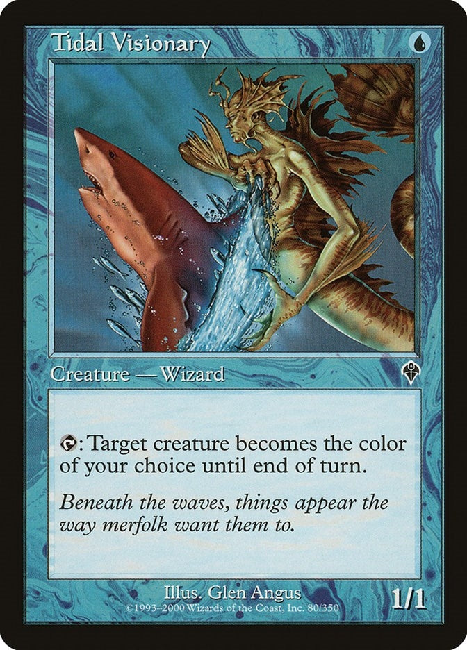 Image for Tidal Visionary (Invasion) (80) - Magic: The Gathering