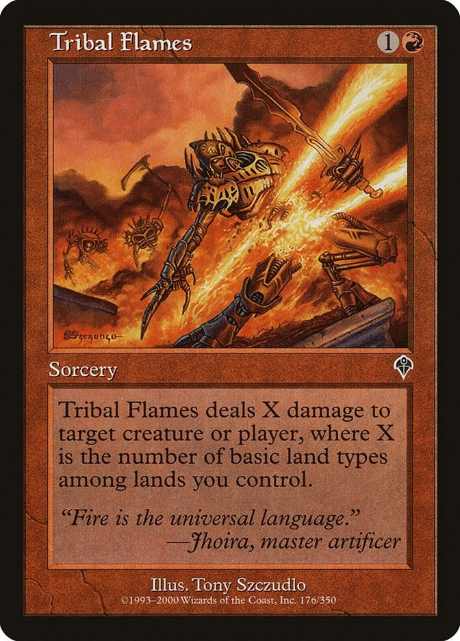 Image for Tribal Flames (Invasion) (176) - Magic: The Gathering
