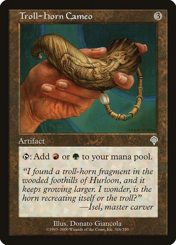Image for Troll-Horn Cameo (Invasion) (316) - Magic: The Gathering