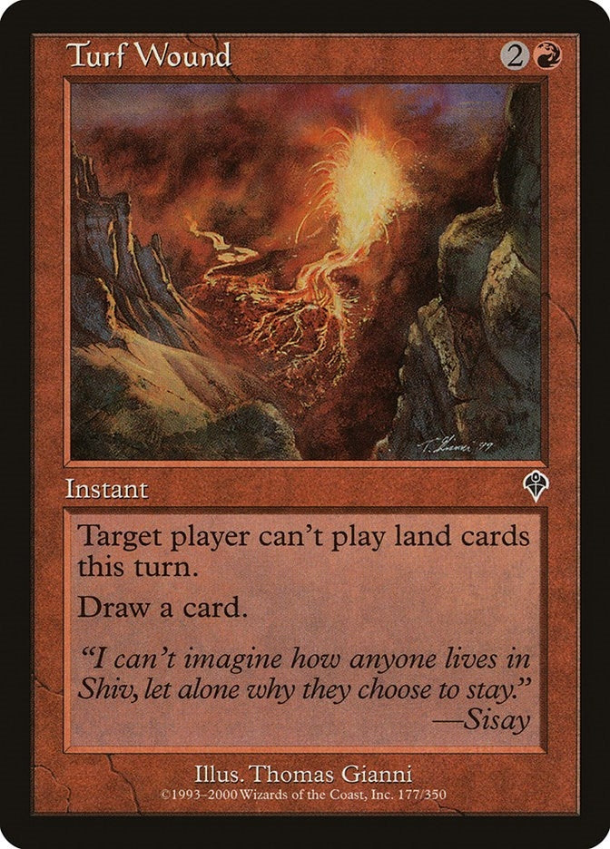 Image for Turf Wound (Invasion) (177) - Magic: The Gathering