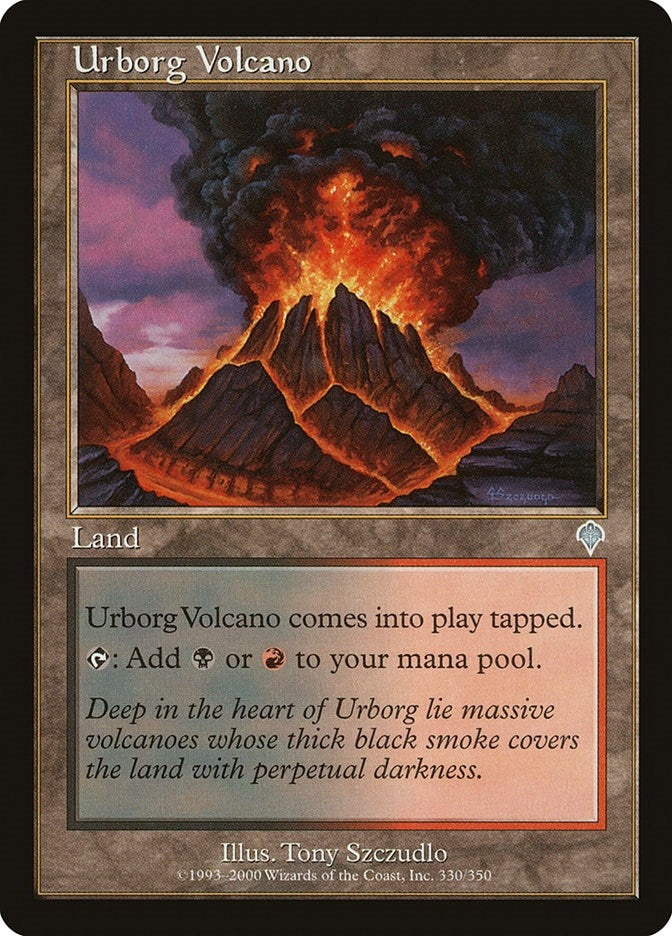 Image for Urborg Volcano (Invasion) (330) - Magic: The Gathering
