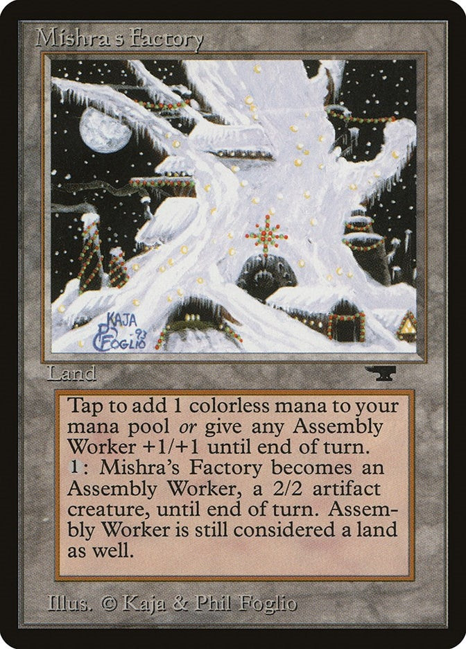 Image for Mishra's Factory (Winter) (Antiquities) - Magic: The Gathering