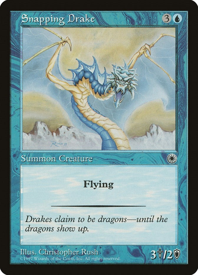 Image for Snapping Drake (Portal) - Magic: The Gathering