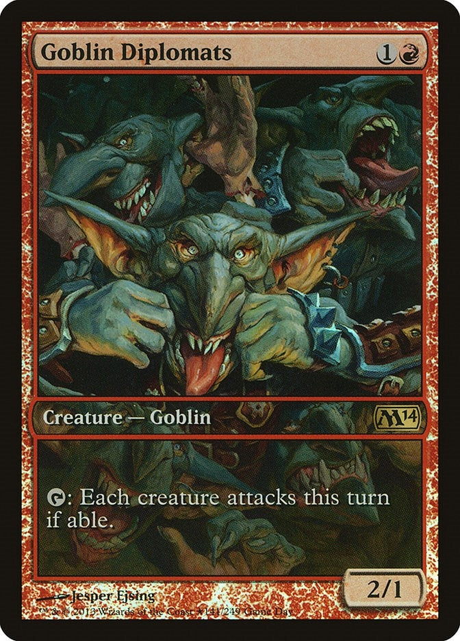 Image for Goblin Diplomats (Game Day & Store Championship Promos) (141) - Magic: The Gathering