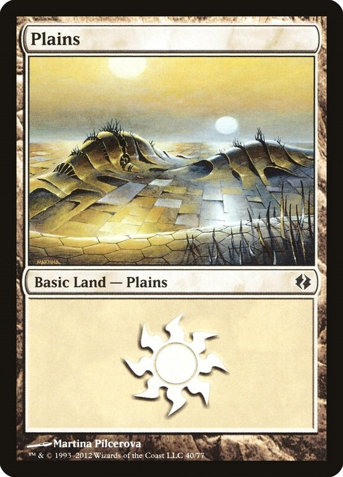 Image for Plains (40) (Duel Decks: Venser vs. Koth) (40) - Magic: The Gathering