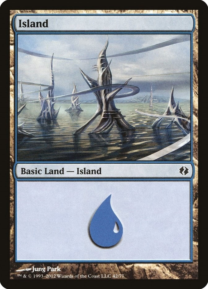 Image for Island (42) (Duel Decks: Venser vs. Koth) (42) - Magic: The Gathering