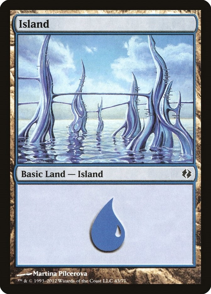 Image for Island (43) (Duel Decks: Venser vs. Koth) (43) - Magic: The Gathering