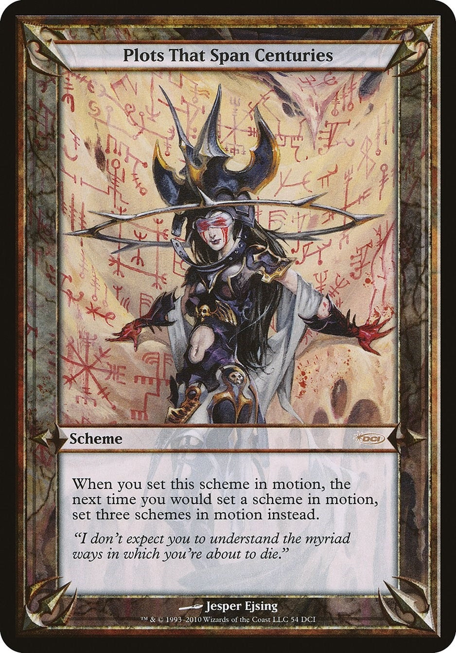 Image for Plots That Span Centuries (Release Event Promo) (Oversize Cards) (54) - Magic: The Gathering