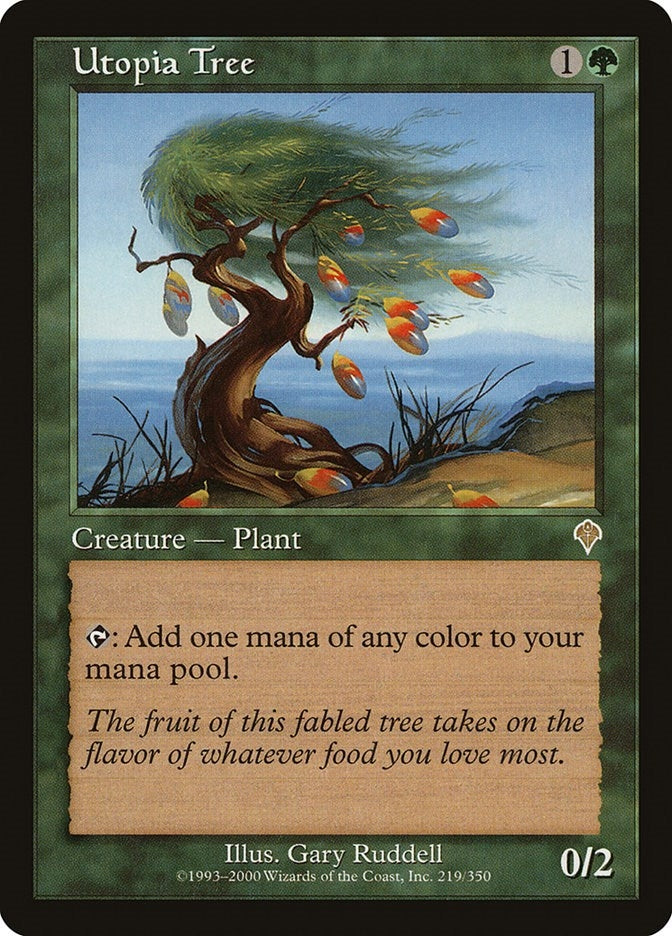Image for Utopia Tree (Invasion) (219) - Magic: The Gathering