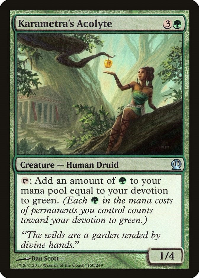 Image for Karametra's Acolyte (Gift Boxes and Promos) (160) - Magic: The Gathering