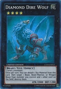 Image for Diamond Dire Wolf (2013 Collectors Tins) (CT10-EN012) - YuGiOh