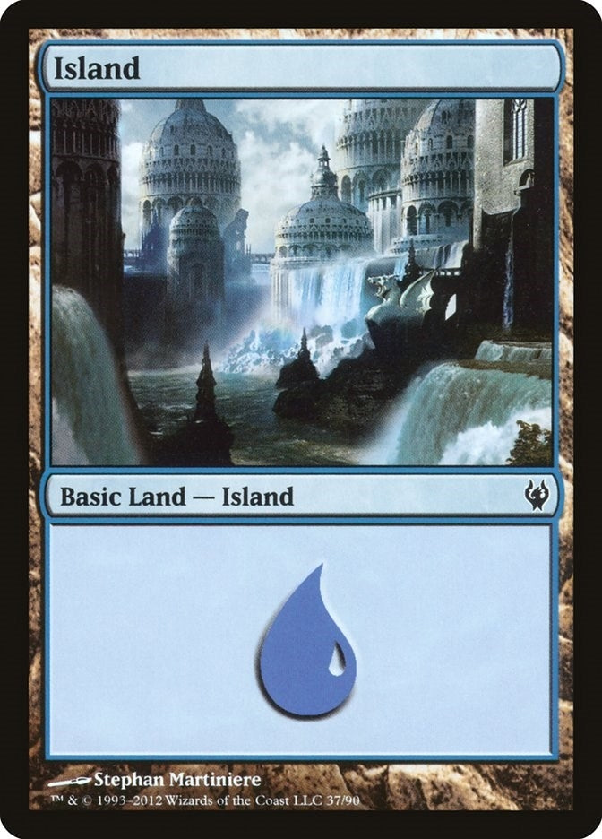 Image for Island (37) (Duel Decks: Izzet vs. Golgari) (37) - Magic: The Gathering