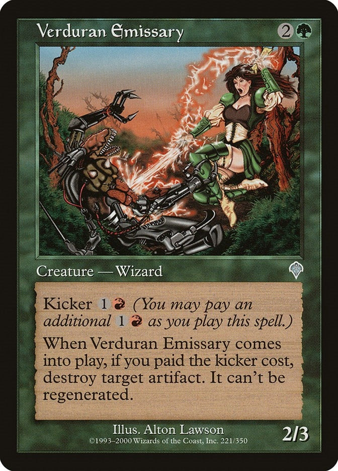 Image for Verduran Emissary (Invasion) (221) - Magic: The Gathering