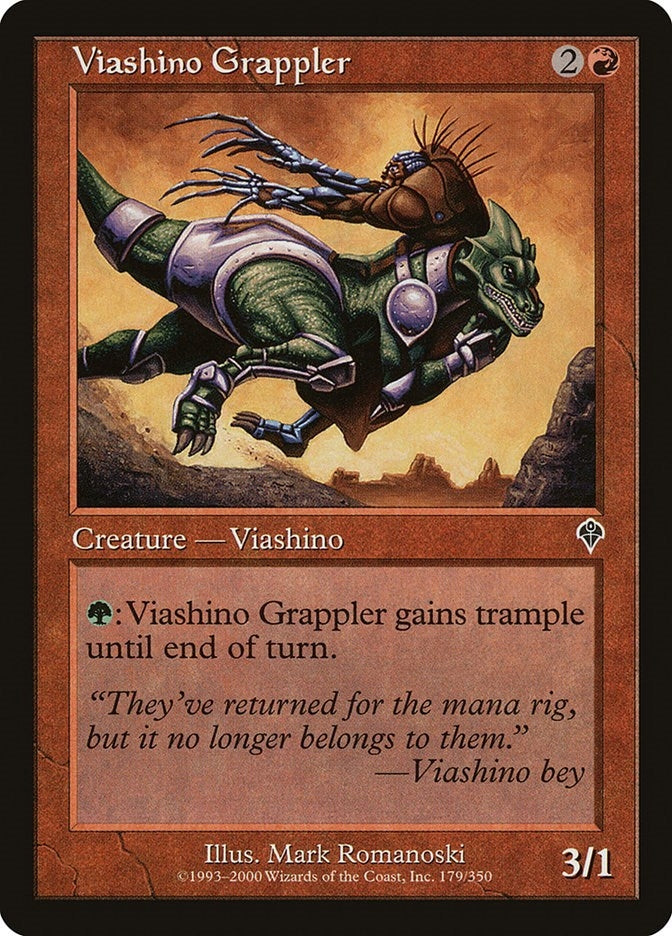 Image for Viashino Grappler (Invasion) (179) - Magic: The Gathering