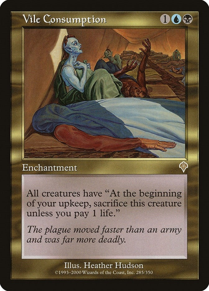 Image for Vile Consumption (Invasion) (285) - Magic: The Gathering