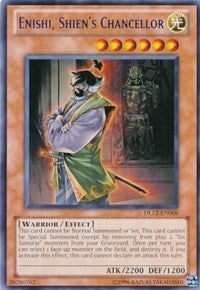 Image for Enishi, Shien's Chancellor (Red) (Duelist League Promo) (DL12-EN009) - YuGiOh