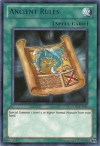 Image for Ancient Rules (Red) (Duelist League Promo) (DL13-EN016) - YuGiOh