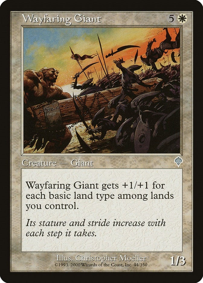 Image for Wayfaring Giant (Invasion) (44) - Magic: The Gathering
