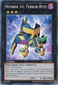 Image for Number 34: Terror-Byte (Star Pack 2013) (SP13-EN025) - YuGiOh