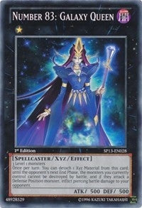 Image for Number 83: Galaxy Queen (Star Pack 2013) (SP13-EN028) - YuGiOh