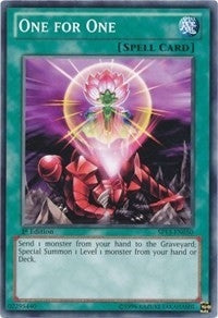 Image for One for One (Star Pack 2013) (SP13-EN050) - YuGiOh