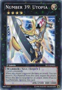 Image for Number 39: Utopia (Starfoil) (Star Pack 2013) (SP13-EN021) - YuGiOh