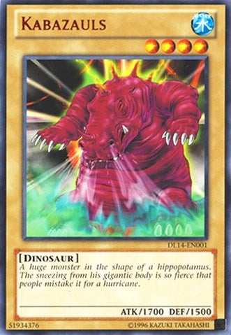 Image for Kabazauls (Red) (Duelist League Promo) (DL14-EN001) - YuGiOh