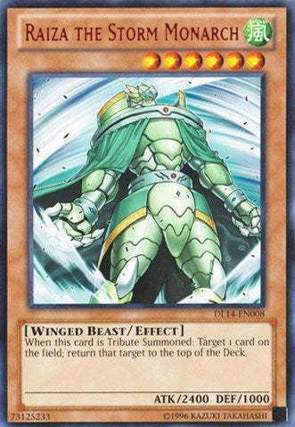 Image for Raiza the Storm Monarch (Red) (Duelist League Promo) (DL14-EN008) - YuGiOh
