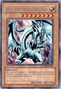 Image for Blue-Eyes White Dragon (Silver) (Duelist League Promo) (DL09-EN001) - YuGiOh