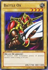 Image for Battle Ox (Starter Deck: Kaiba Reloaded) (YSKR-EN004) - YuGiOh