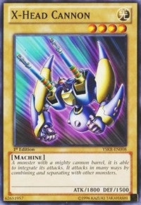 Image for X-Head Cannon (Starter Deck: Kaiba Reloaded) (YSKR-EN008) - YuGiOh