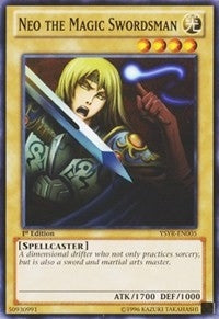 Image for Neo the Magic Swordsman (Starter Deck: Yugi Reloaded) (YSYR-EN005) - YuGiOh