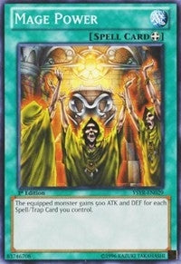 Image for Mage Power (Starter Deck: Yugi Reloaded) (YSYR-EN029) - YuGiOh