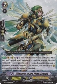 Image for Liberator of the Flute, Escrad (BT10: Triumphant Return of the King of Knights) (BT10/012EN) - Cardfight Vanguard