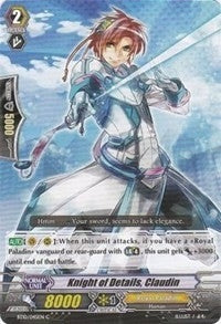 Image for Knight of Details, Claudin (BT10: Triumphant Return of the King of Knights) (BT10/045EN) - Cardfight Vanguard