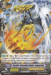 Image for Boulder Smashing Knight, Segwarides (BT10: Triumphant Return of the King of Knights) (BT10/055EN) - Cardfight Vanguard