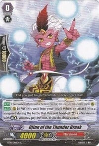 Image for Djinn of the Thunder Break (BT10: Triumphant Return of the King of Knights) (BT10/086EN) - Cardfight Vanguard