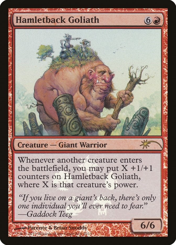 Image for Hamletback Goliath (Media Promos) (A10) - Magic: The Gathering