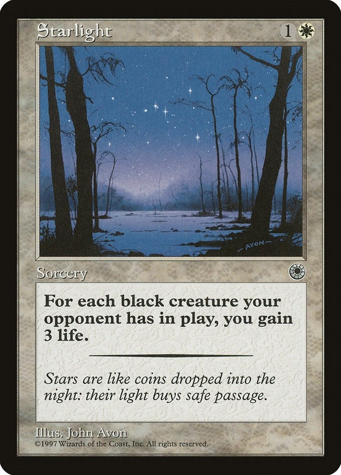 Image for Starlight (Portal) - Magic: The Gathering