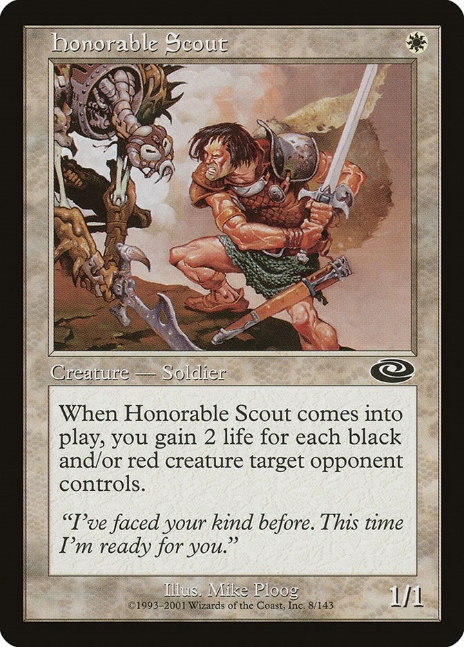 Image for Honorable Scout (Planeshift) (8) - Magic: The Gathering