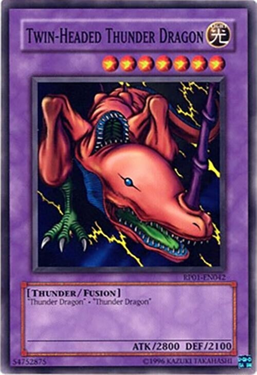 Image for Twin-Headed Thunder Dragon (Retro Pack 1) (RP01-EN042) - YuGiOh