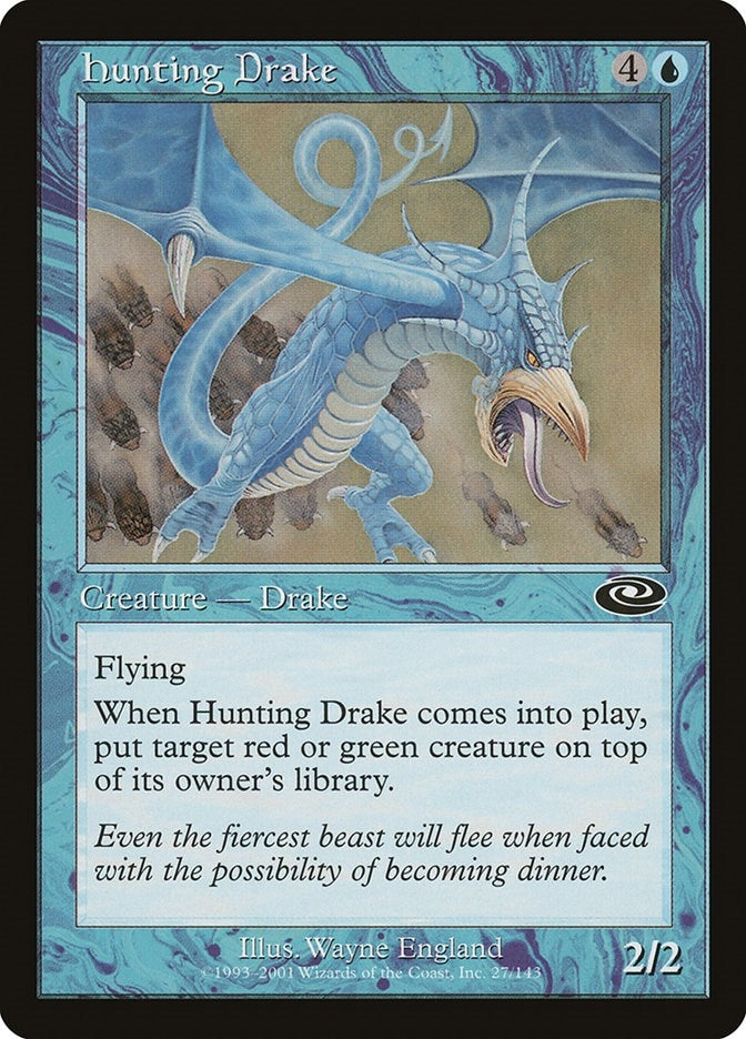 Image for Hunting Drake (Planeshift) (27) - Magic: The Gathering