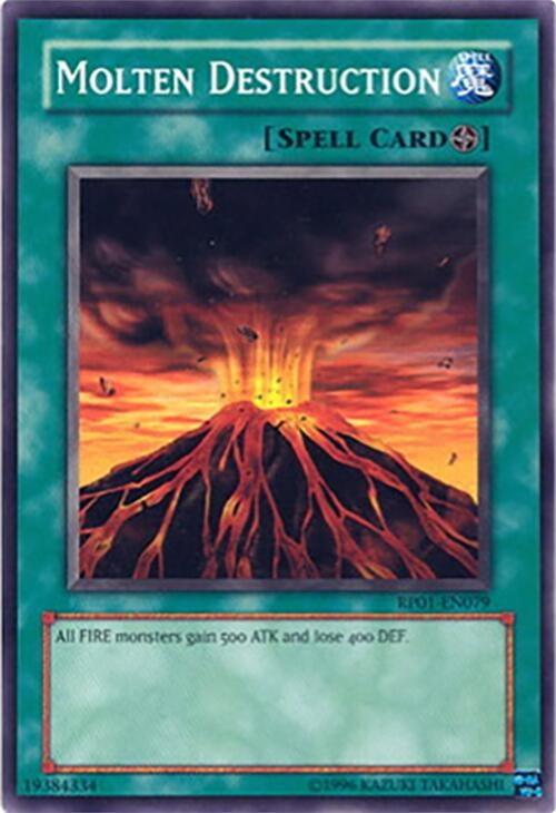 Image for Molten Destruction (Retro Pack 1) (RP01-EN079) - YuGiOh