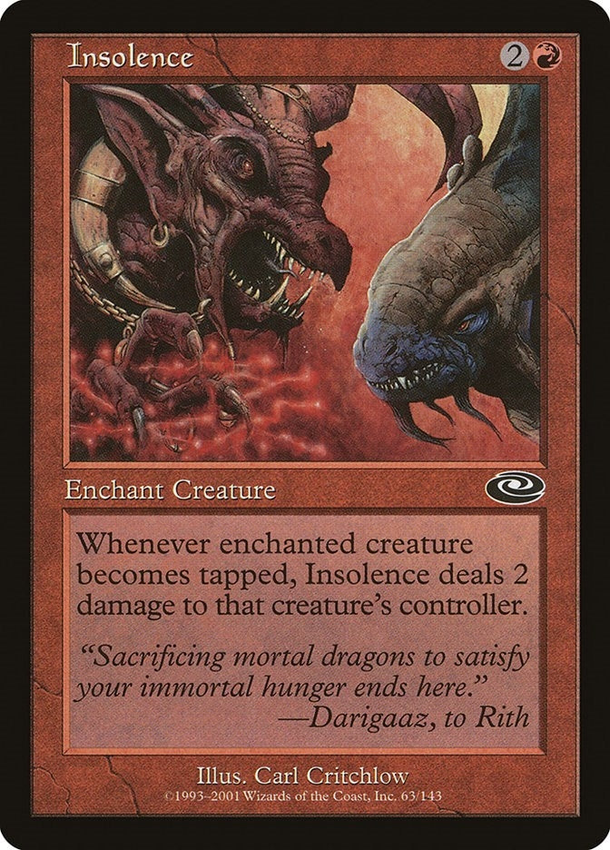 Image for Insolence (Planeshift) (63) - Magic: The Gathering