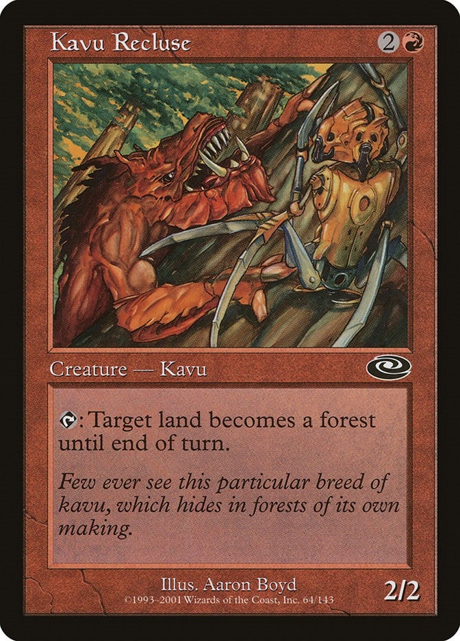 Image for Kavu Recluse (Planeshift) (64) - Magic: The Gathering