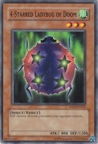 Image for 4-Starred Ladybug of Doom (Retro Pack 2) (RP02-EN022) - YuGiOh